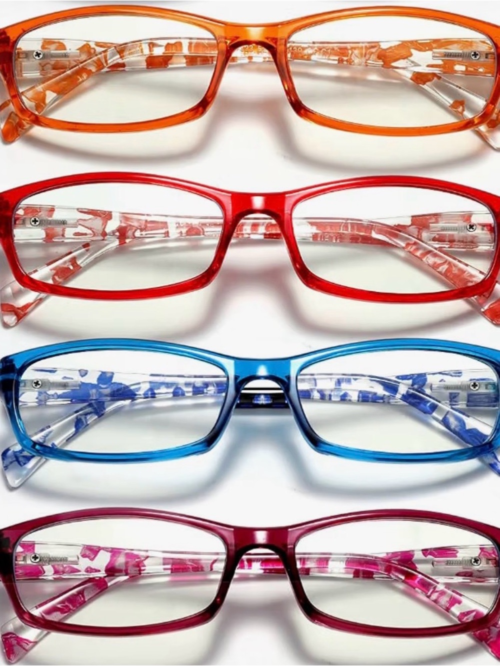 Kunchu 4-PACK PREMIUM READING GLASSES +4.00